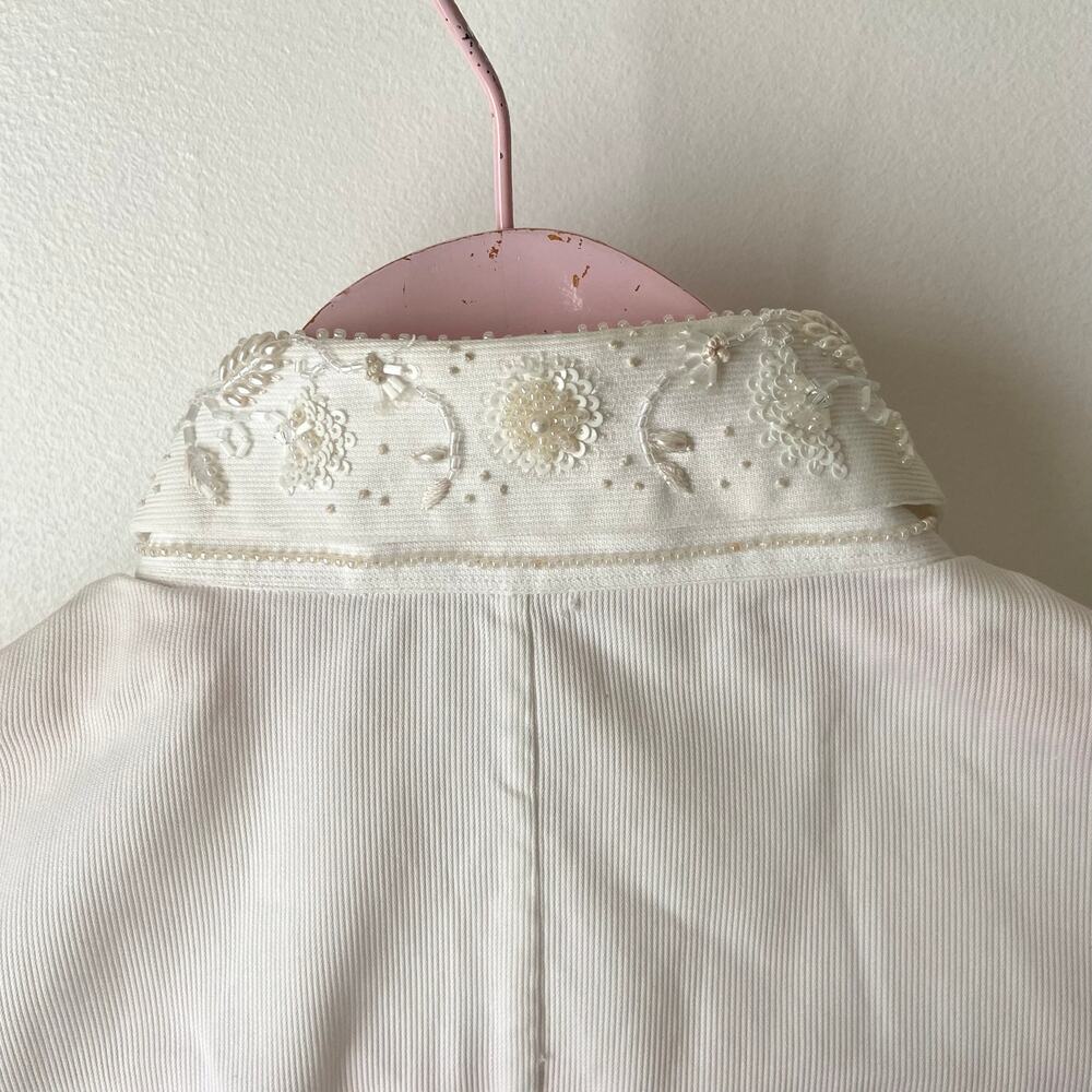 Valentino Vintage White Short Sleeve Shirt - Picture 11 of 12